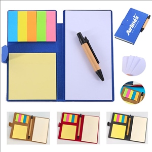 Compact Sticky Note and Pen Set